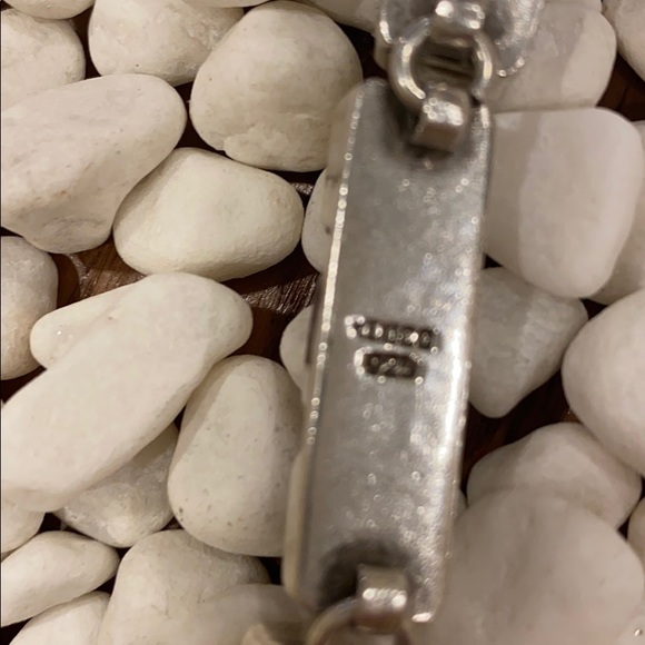 Vintage Turquoise/Coral/Yellow Jasper .925 bracelet - Picture 3 of 4